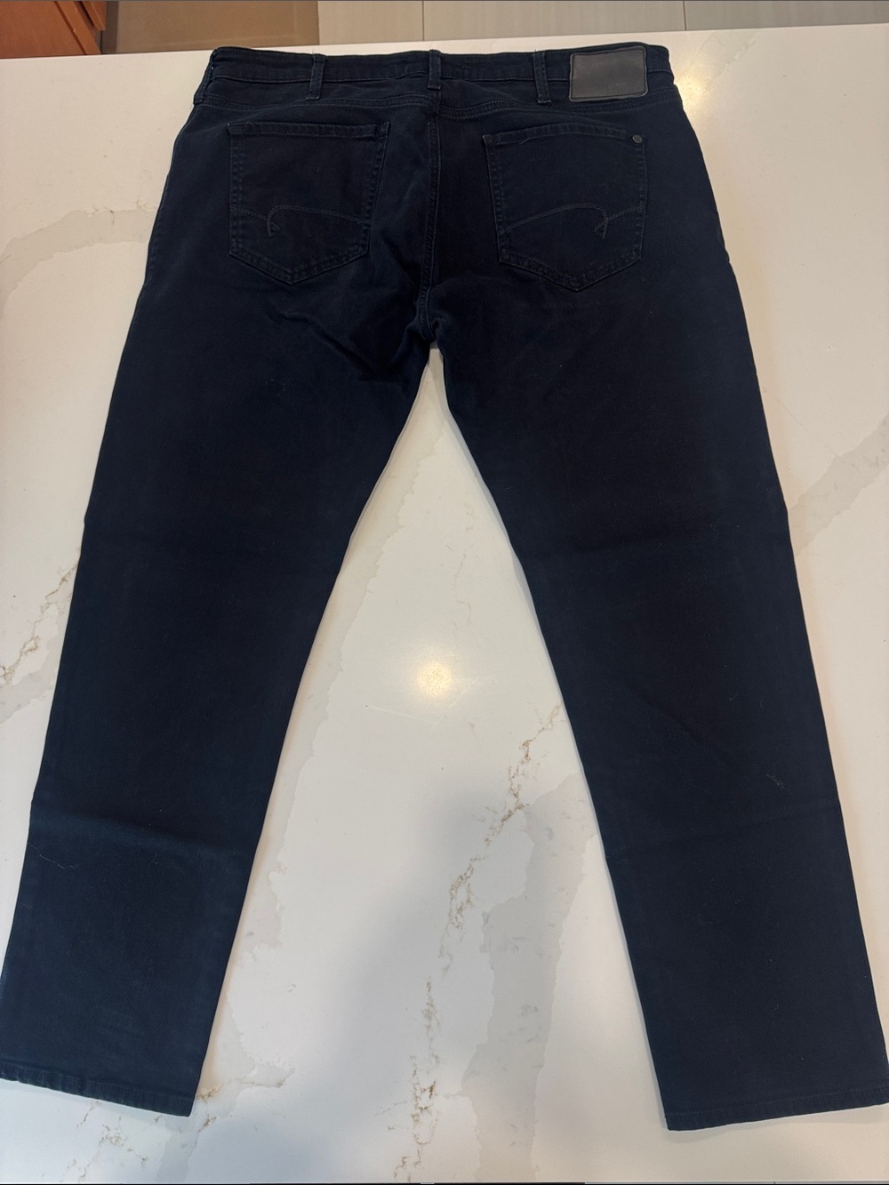 Mavi Men's Straight Jeans in Black - Picture 2 of 5